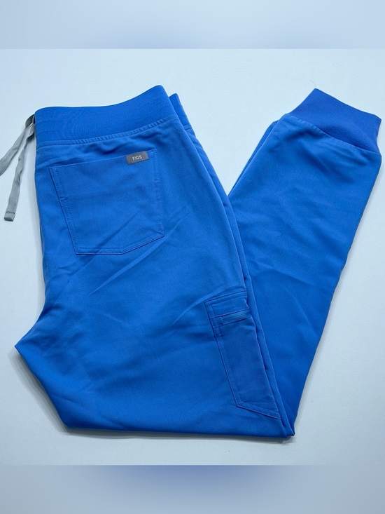 Figs Pants - Figs Zamora Jogger Scrub Pants Womens Size Medium Blue High Waist 29” Inseam